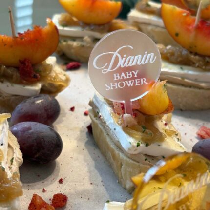 Mini topper z gravuro AD STUDIO